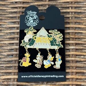 WALT DISNEY WORLD 2000 Coronado Springs Resort Mayan Pyramid Dig Site Dangle Pin